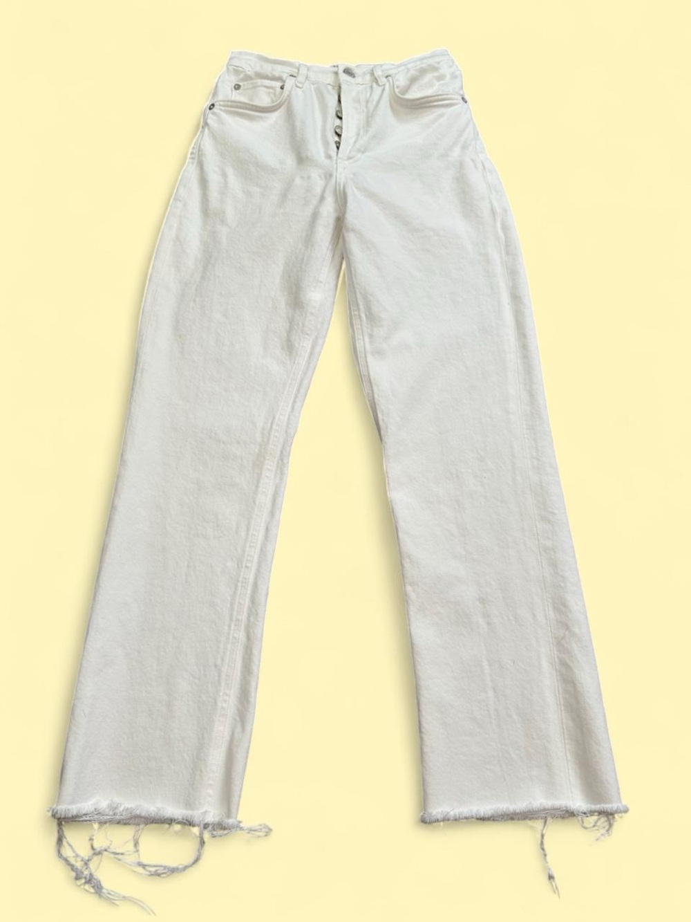 AGOLDE Riley High Rise Straight Crop Jeans Size 25